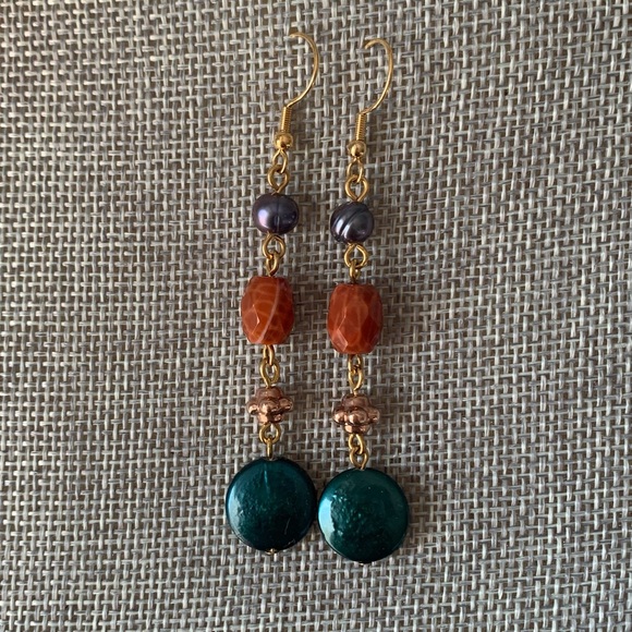 Bundle of 4 Fashion Dangle Earrings - Picture 2 of 9